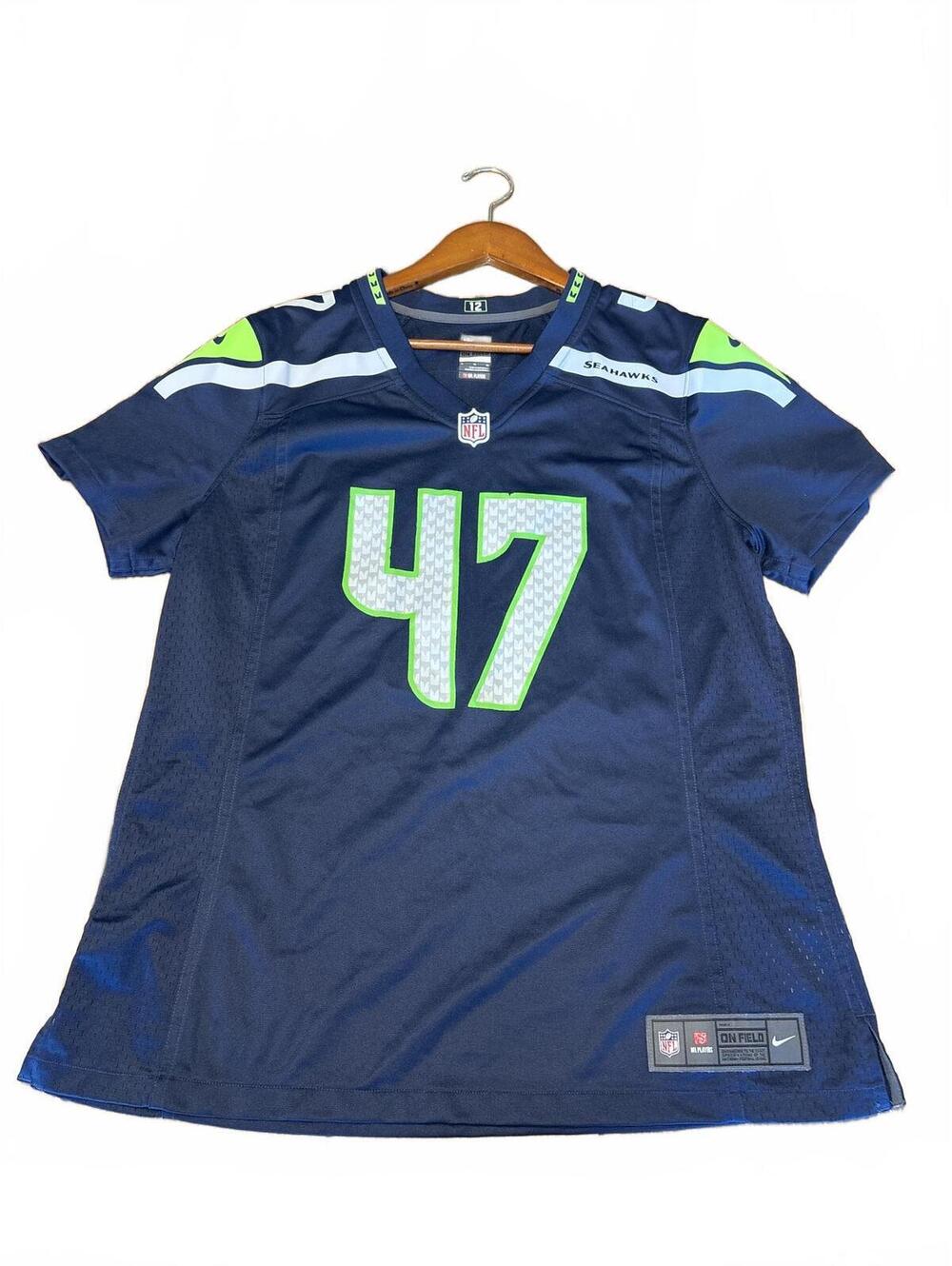 Nike NFL On Field Seattle Seahawks K Stringer #47 Jersey XL Mens ladies